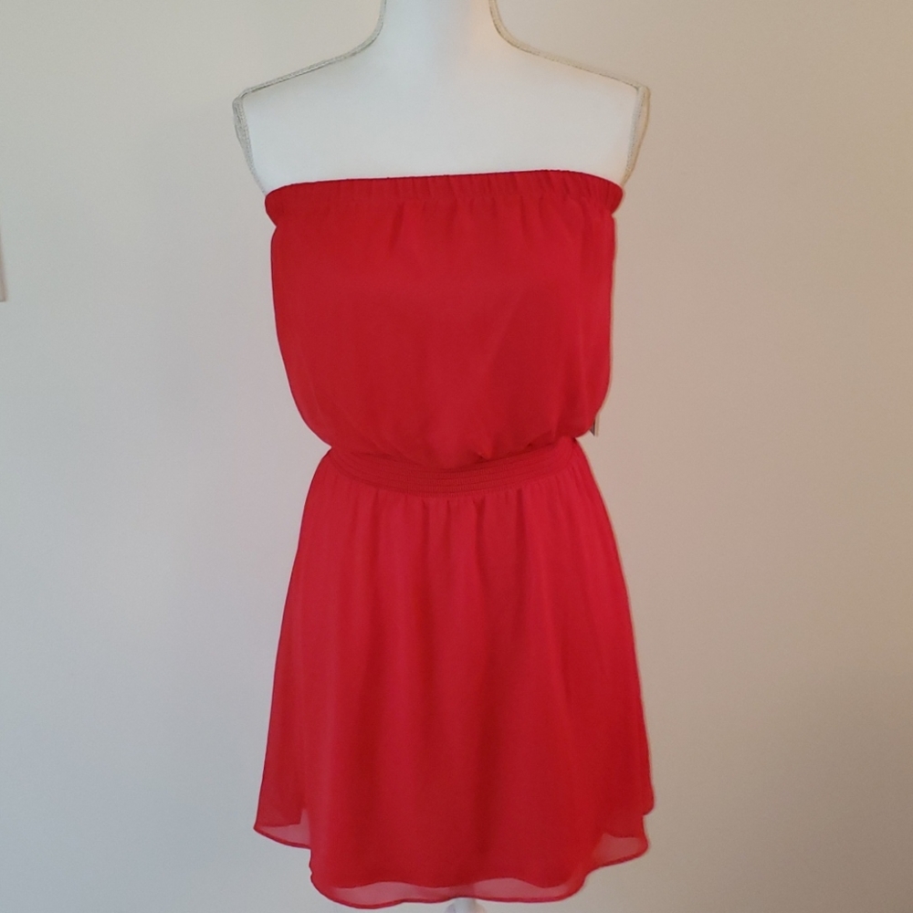 NWT Express Strapless Dress